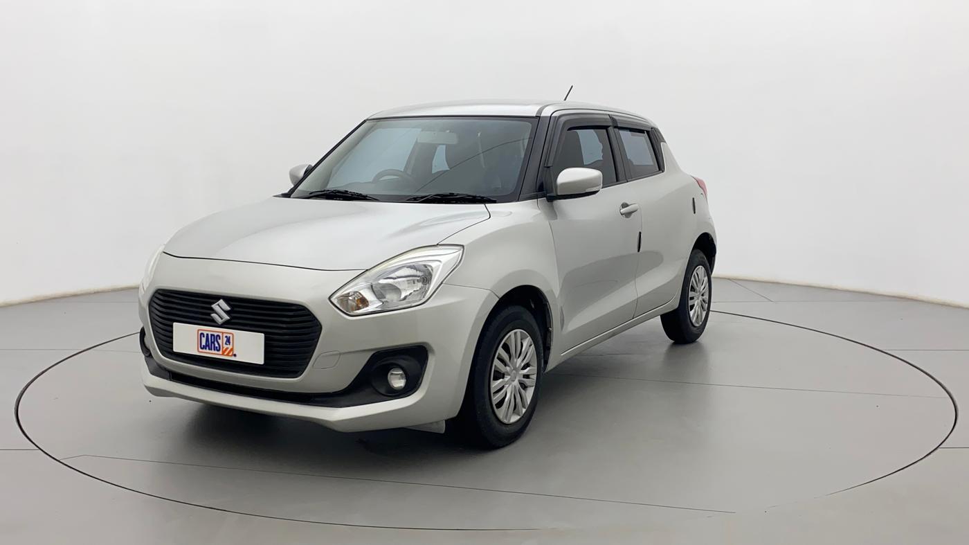 2019 Maruti Swift VXI, Petrol, Manual, 44,583 km, Left Front Diagonal