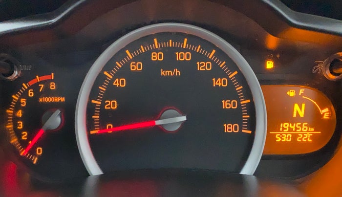 2018 Maruti Celerio VXI AMT (O), Petrol, Automatic, 19,455 km, Odometer Image