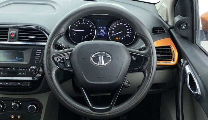 2018 Tata Tiago XZ 1.2 REVOTRON, Petrol, Manual, 52,035 km, Steering Wheel Close Up