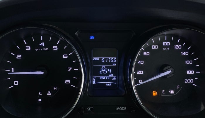 2018 Tata Tiago XZ 1.2 REVOTRON, Petrol, Manual, 52,035 km, Odometer Image