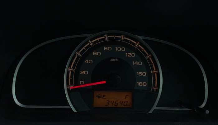 2016 Maruti Alto 800 VXI, Petrol, Manual, 34,636 km, Odometer Image