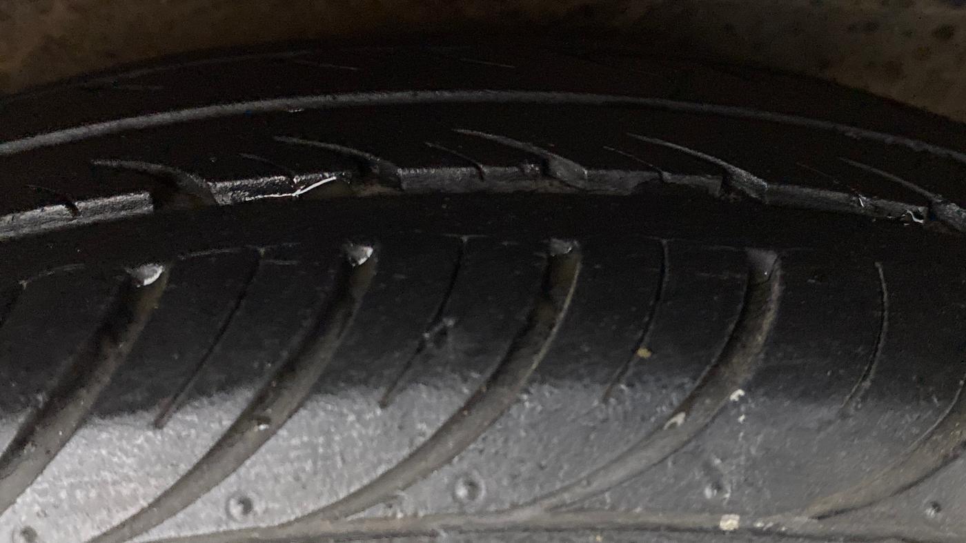 2012 Hyundai i10 SPORTZ 1.2 AT KAPPA2, Petrol, Automatic, 58,372 km, Right Rear Tyre Tread