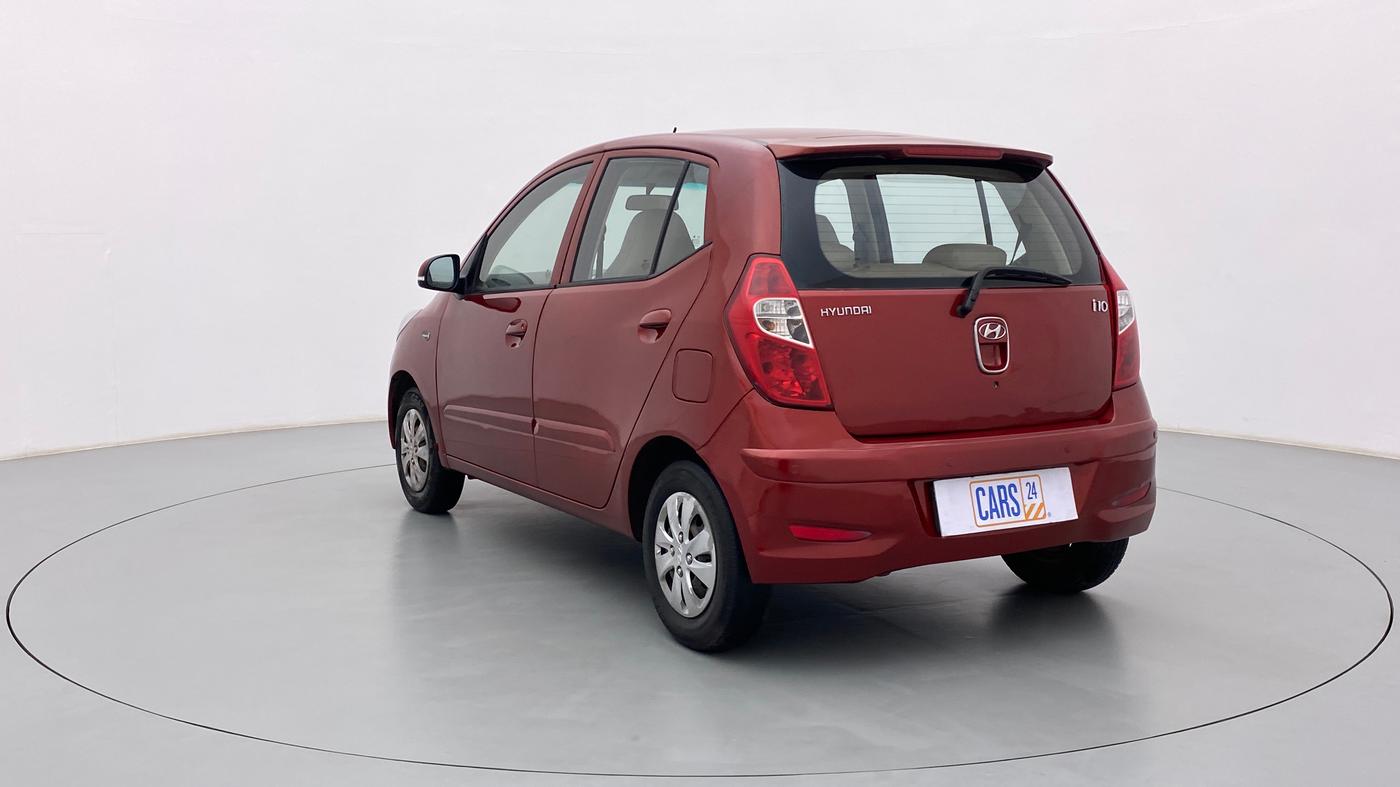 2012 Hyundai i10 SPORTZ 1.2 AT KAPPA2, Petrol, Automatic, 58,372 km, Left Back Diagonal
