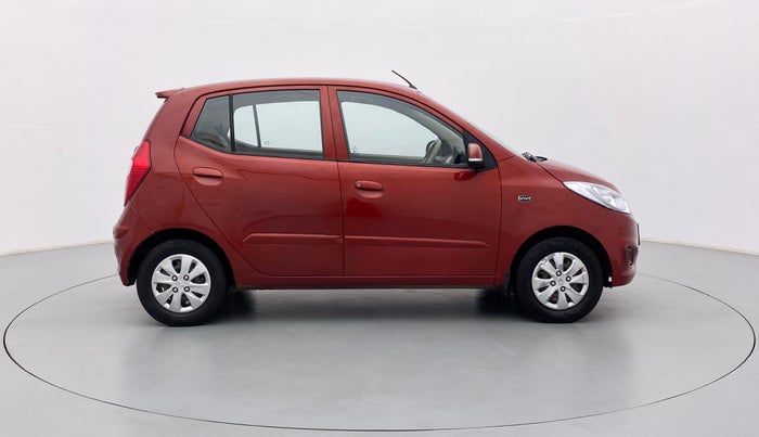 2012 Hyundai i10 SPORTZ 1.2 AT KAPPA2, Petrol, Automatic, 58,372 km, Right Side View