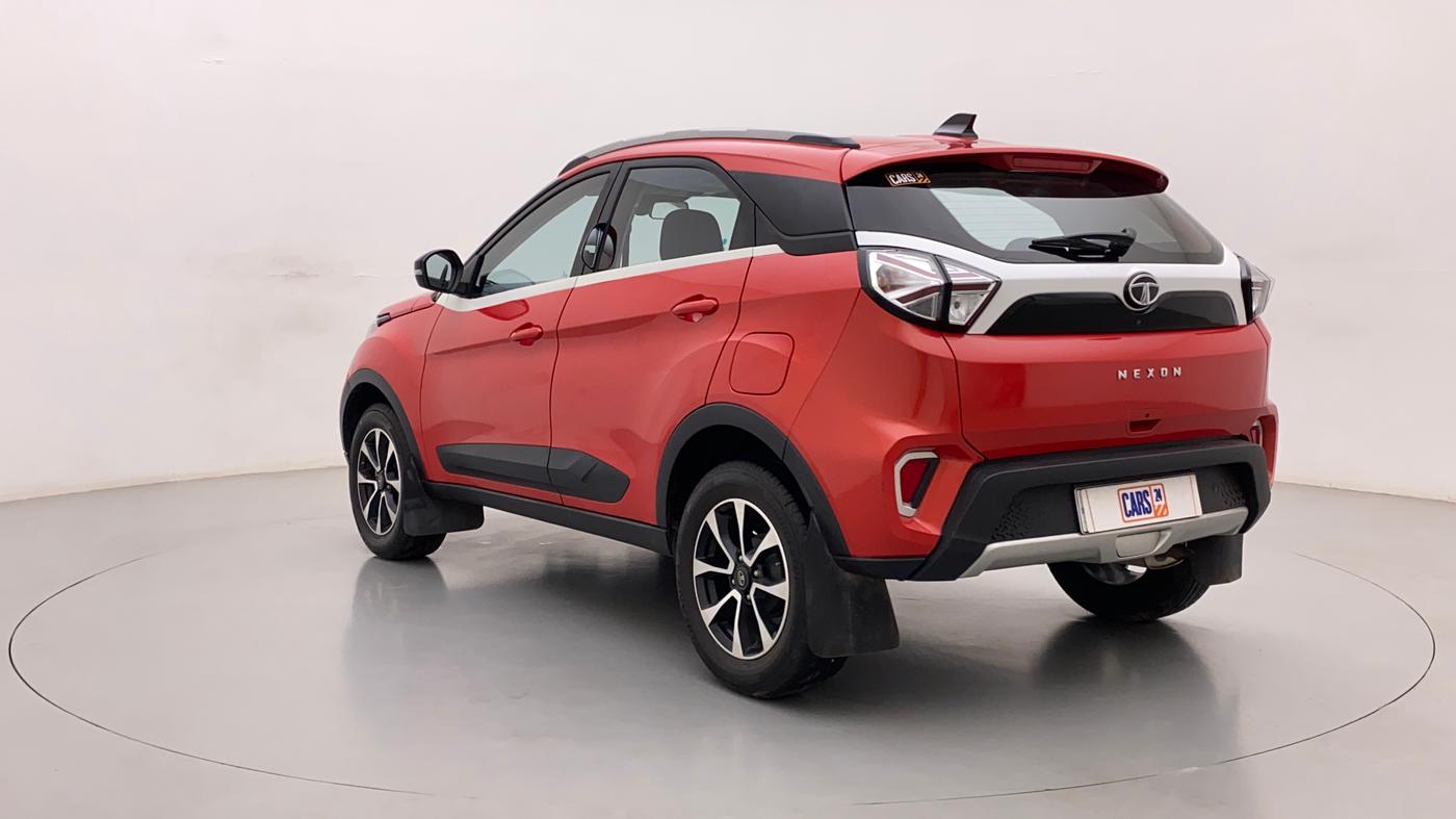 2020 Tata NEXON XZA PLUS SUNROOF PETROL, Petrol, Automatic, 17,921 km, Left Back Diagonal