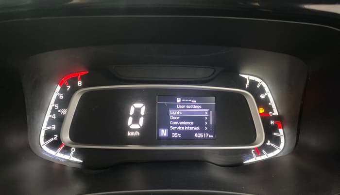 2021 KIA SONET HTK PLUS 1.0 IMT, Petrol, Manual, 40,517 km, Odometer Image