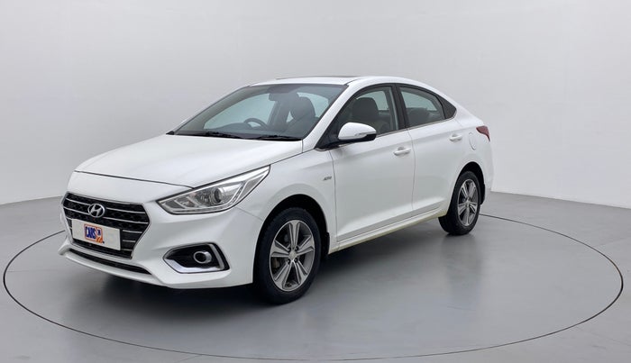 2018 Hyundai Verna 1.6 CRDI SX + AT, Diesel, Automatic, 66,035 km, Left Front Diagonal