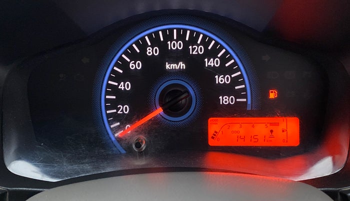 2016 Datsun Redi Go T (O), Petrol, Manual, 14,181 km, Odometer Image