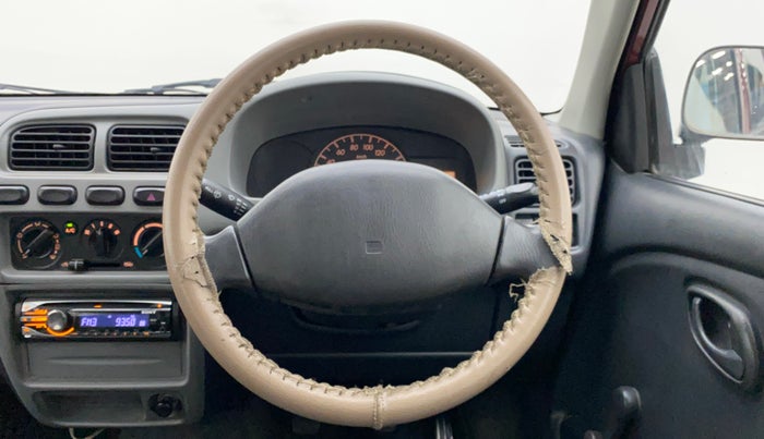 2011 Maruti Alto LXI, Petrol, Manual, 48,605 km, Steering Wheel Close Up