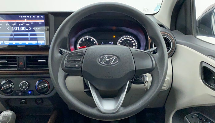 2021 Hyundai AURA S 1.2 CNG, CNG, Manual, 26,014 km, Steering Wheel Close Up