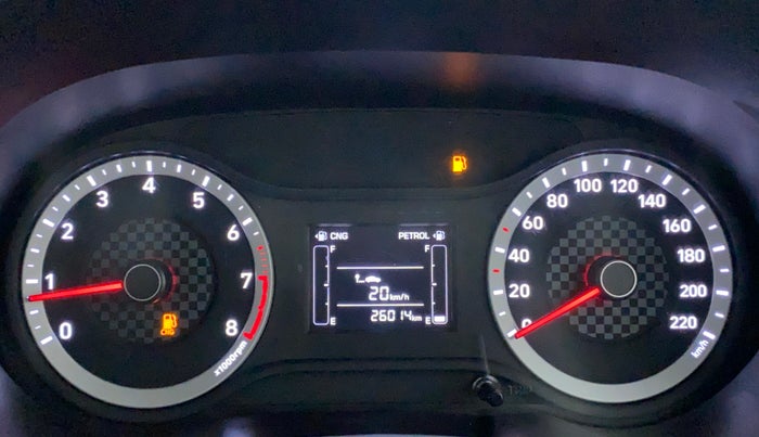 2021 Hyundai AURA S 1.2 CNG, CNG, Manual, 26,014 km, Odometer Image