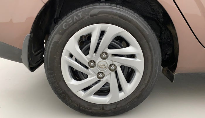 2021 Hyundai AURA S 1.2 CNG, CNG, Manual, 26,014 km, Right Rear Wheel
