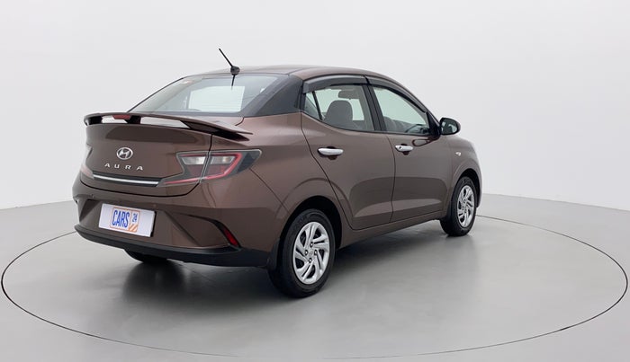 2021 Hyundai AURA S 1.2 CNG, CNG, Manual, 26,014 km, Right Back Diagonal