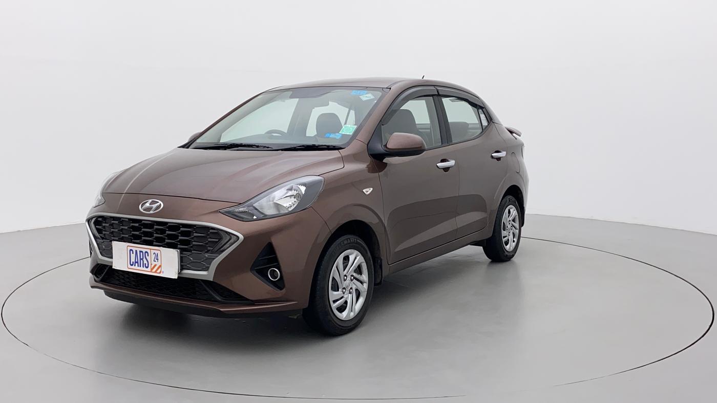 2021 Hyundai AURA S 1.2 CNG, CNG, Manual, 26,014 km, Left Front Diagonal