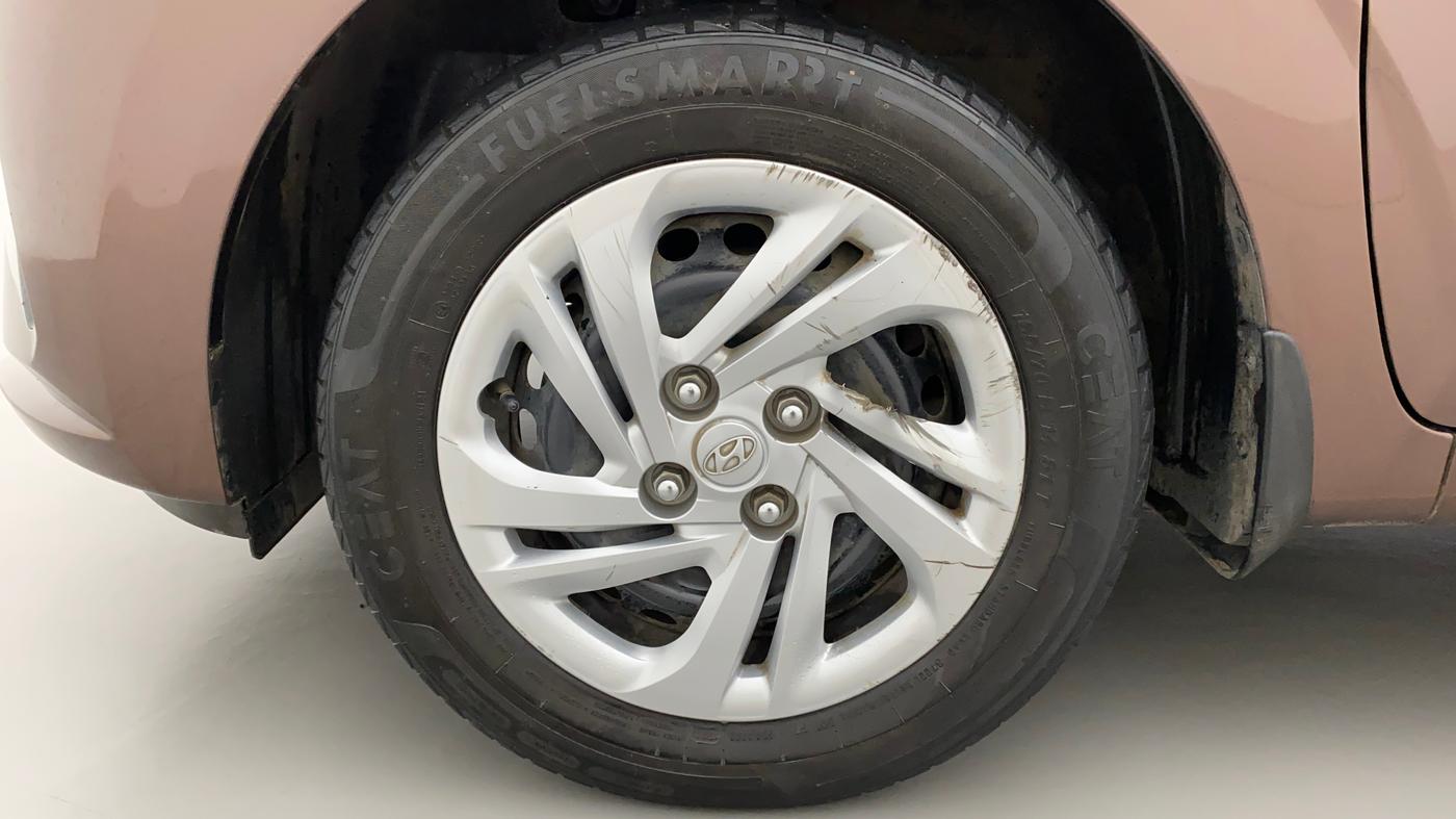 2021 Hyundai AURA S 1.2 CNG, CNG, Manual, 26,014 km, Left Front Wheel