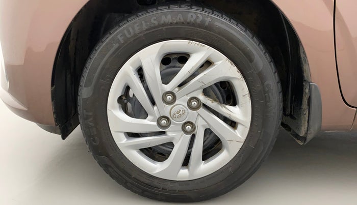 2021 Hyundai AURA S 1.2 CNG, CNG, Manual, 26,014 km, Left Front Wheel