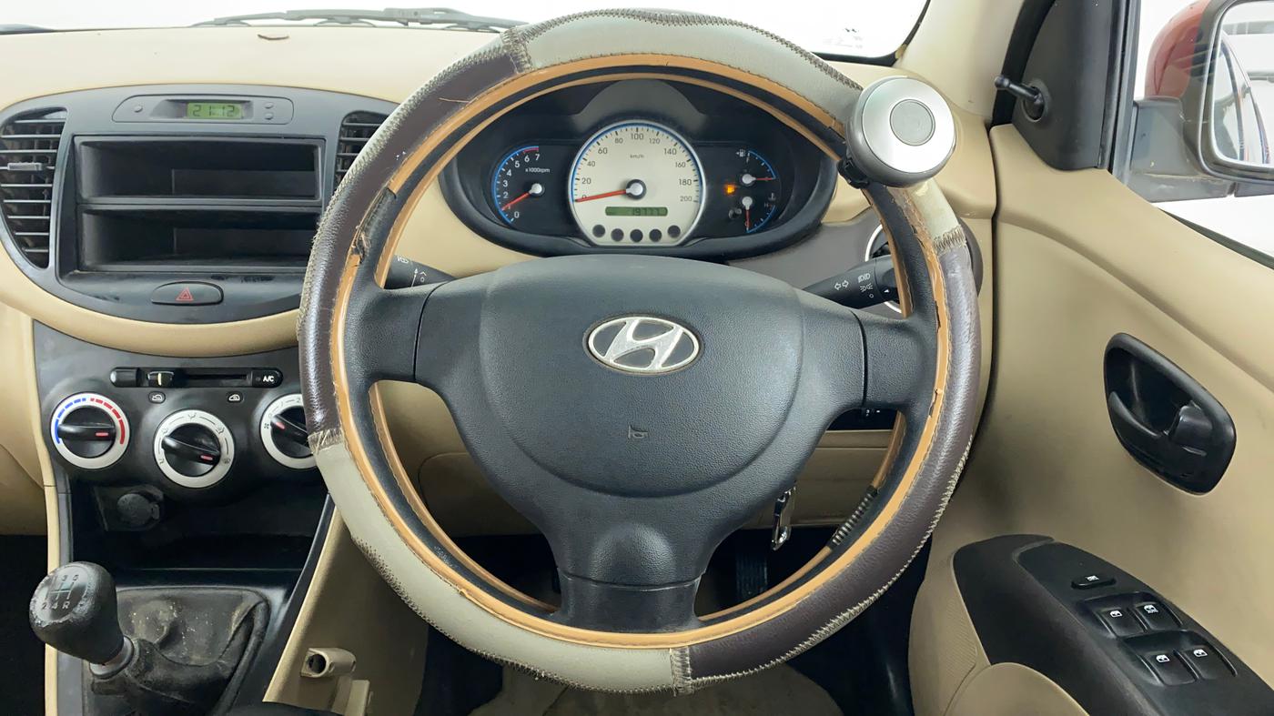 2009 Hyundai i10 MAGNA 1.1 IRDE2, Petrol, Manual, 19,931 km, Steering Wheel Close Up