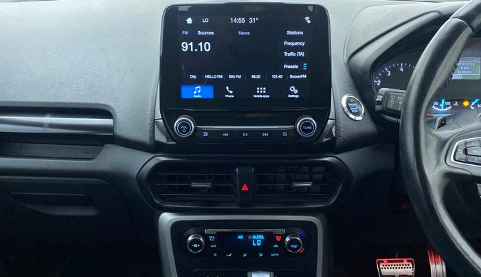 2018 Ford Ecosport TITANIUM + 1.5L PETROL AT, Petrol, Automatic, 64,621 km, Air Conditioner
