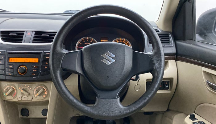 2014 Maruti Swift Dzire VXI, Petrol, Manual, 45,152 km, Steering Wheel Close Up