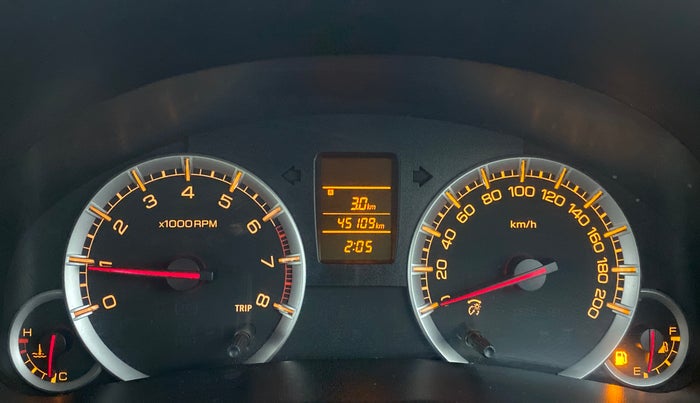 2014 Maruti Swift Dzire VXI, Petrol, Manual, 45,152 km, Odometer Image