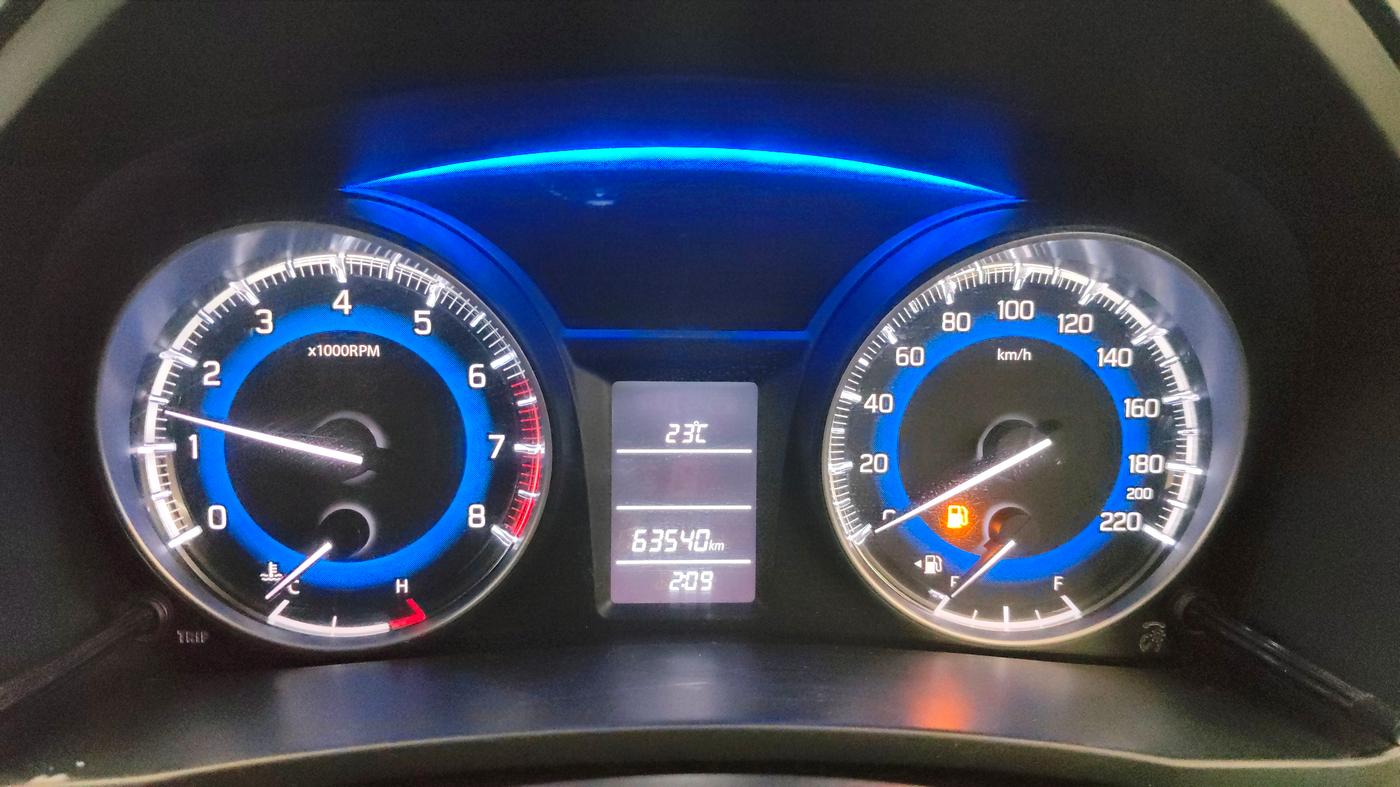 2020 Maruti Baleno DELTA PETROL 1.2, Petrol, Manual, 63,539 km, Odometer Image