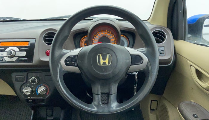 2012 Honda Brio S MT, Petrol, Manual, 72,717 km, Steering Wheel Close Up
