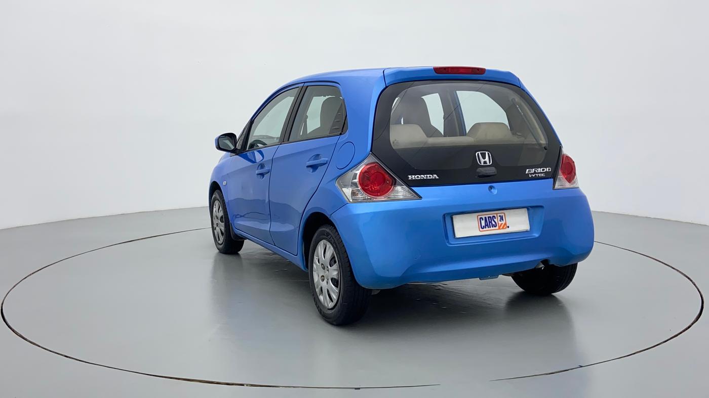 2012 Honda Brio S MT, Petrol, Manual, 72,717 km, Left Back Diagonal