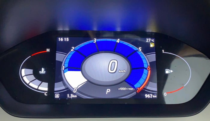 2023 Nissan MAGNITE XV TURBO CVT, Petrol, Automatic, 967 km, Odometer Image