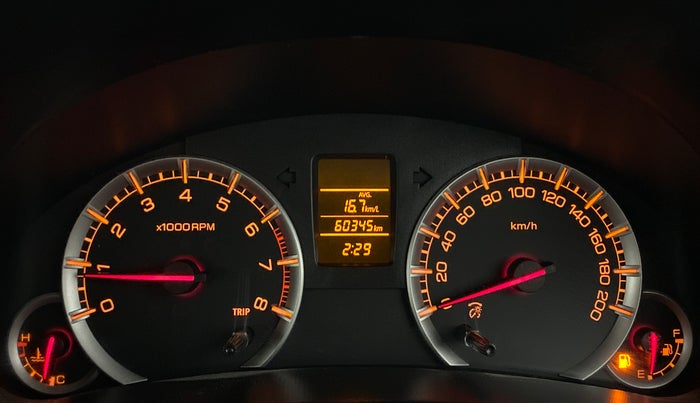2017 Maruti Swift VXI O, Petrol, Manual, 60,428 km, Odometer Image