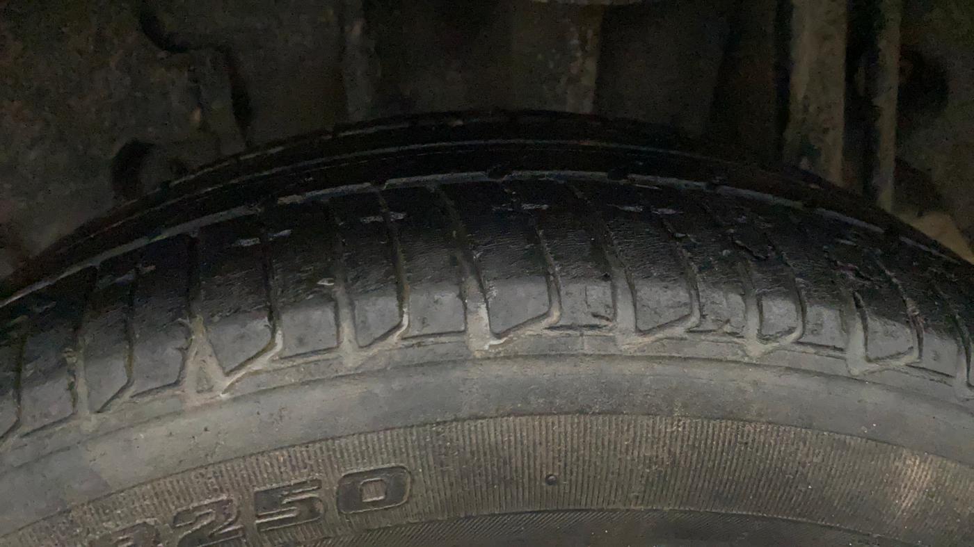 2021 Tata TIGOR XZ PLUS PETROL, Petrol, Manual, 76,396 km, Left Rear Tyre Tread