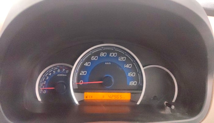 2018 Maruti Wagon R 1.0 VXI, Petrol, Manual, 42,943 km, Odometer Image