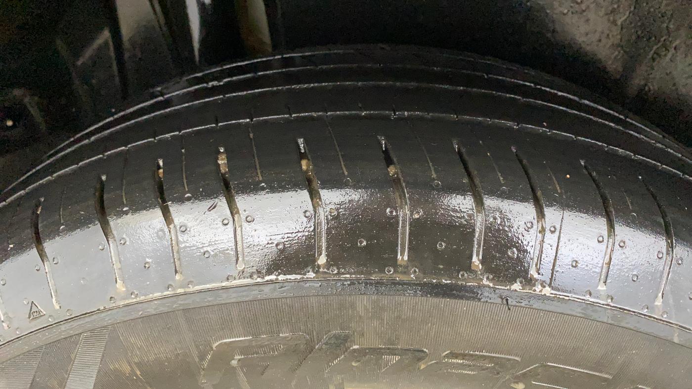 2021 Maruti Vitara Brezza VXI, Petrol, Manual, 61,309 km, Right Rear Tyre Tread
