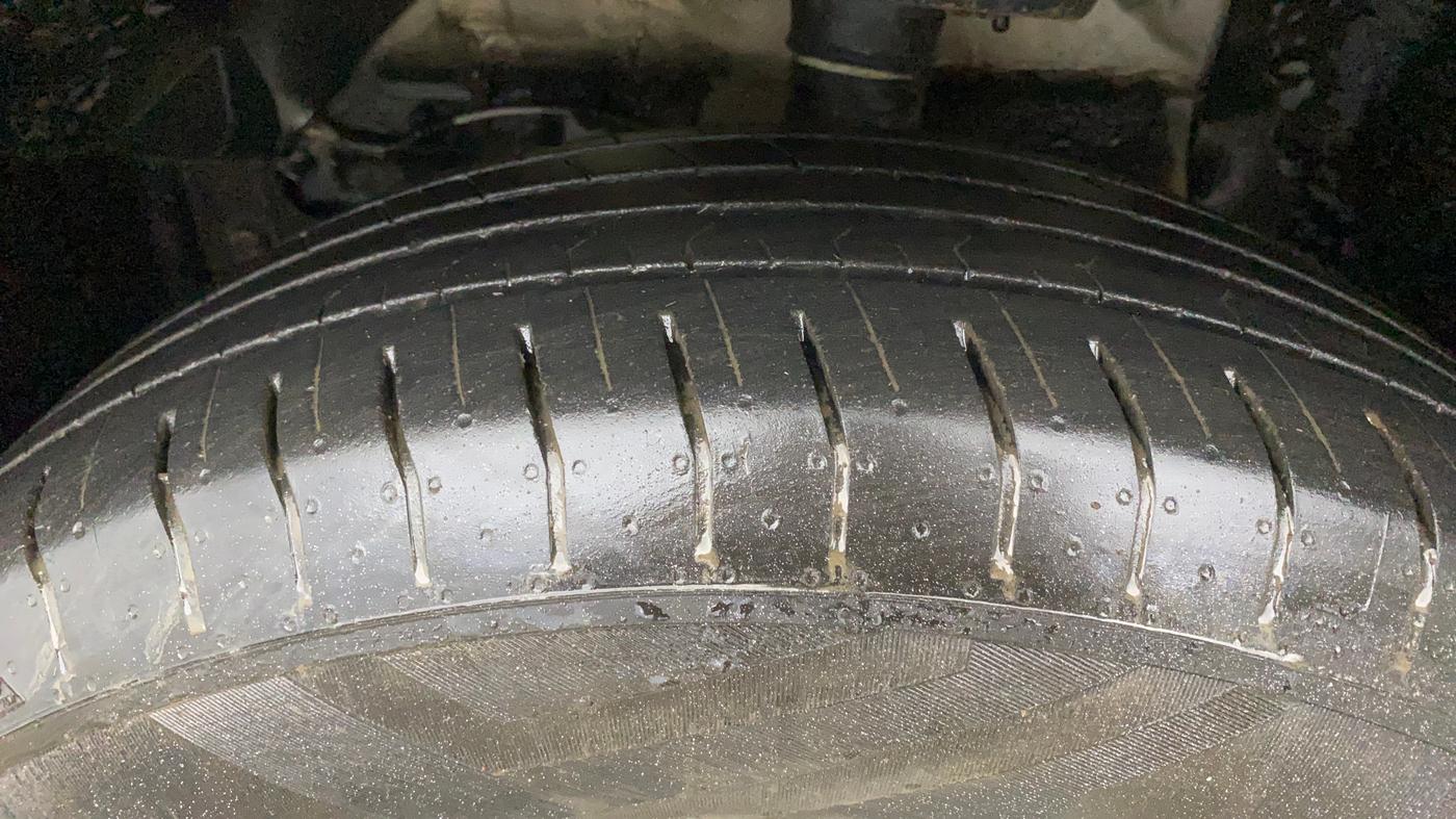2021 Maruti Vitara Brezza VXI, Petrol, Manual, 61,309 km, Left Front Tyre Tread