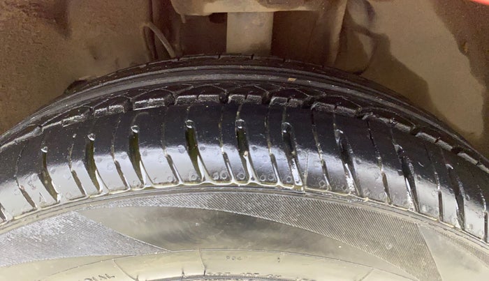 2017 Tata Tiago XZ PETROL, Petrol, Manual, 36,003 km, Left Front Tyre Tread