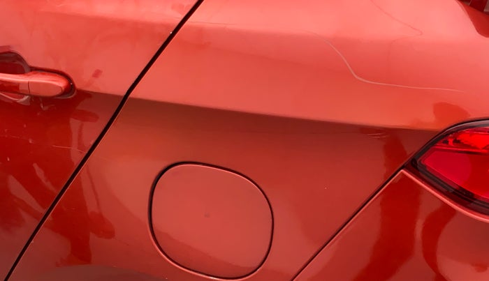 2018 Tata Tigor Buzz DIESEL, Diesel, Manual, 70,901 km, Left quarter panel - Minor scratches
