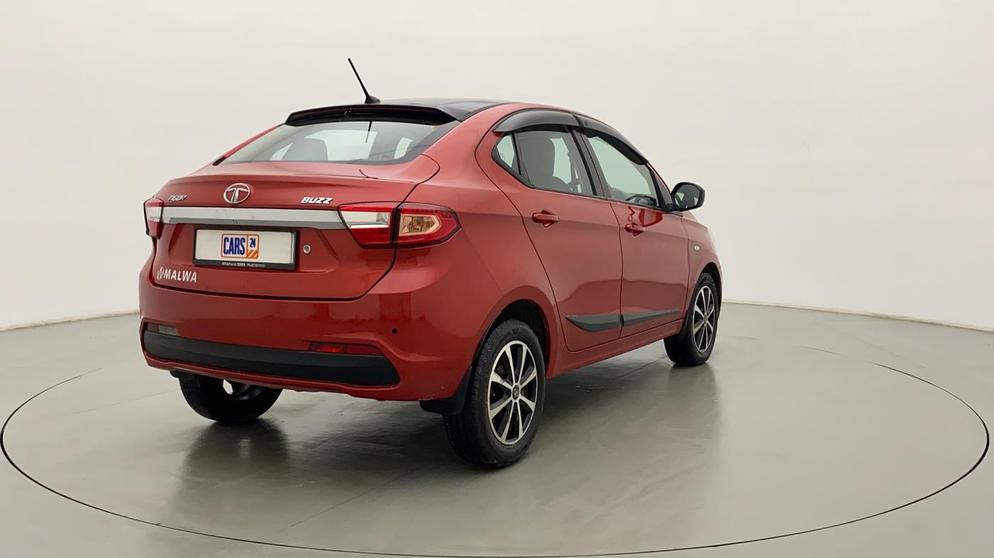 2018 Tata Tigor Buzz DIESEL, Diesel, Manual, 70,901 km, Right Back Diagonal