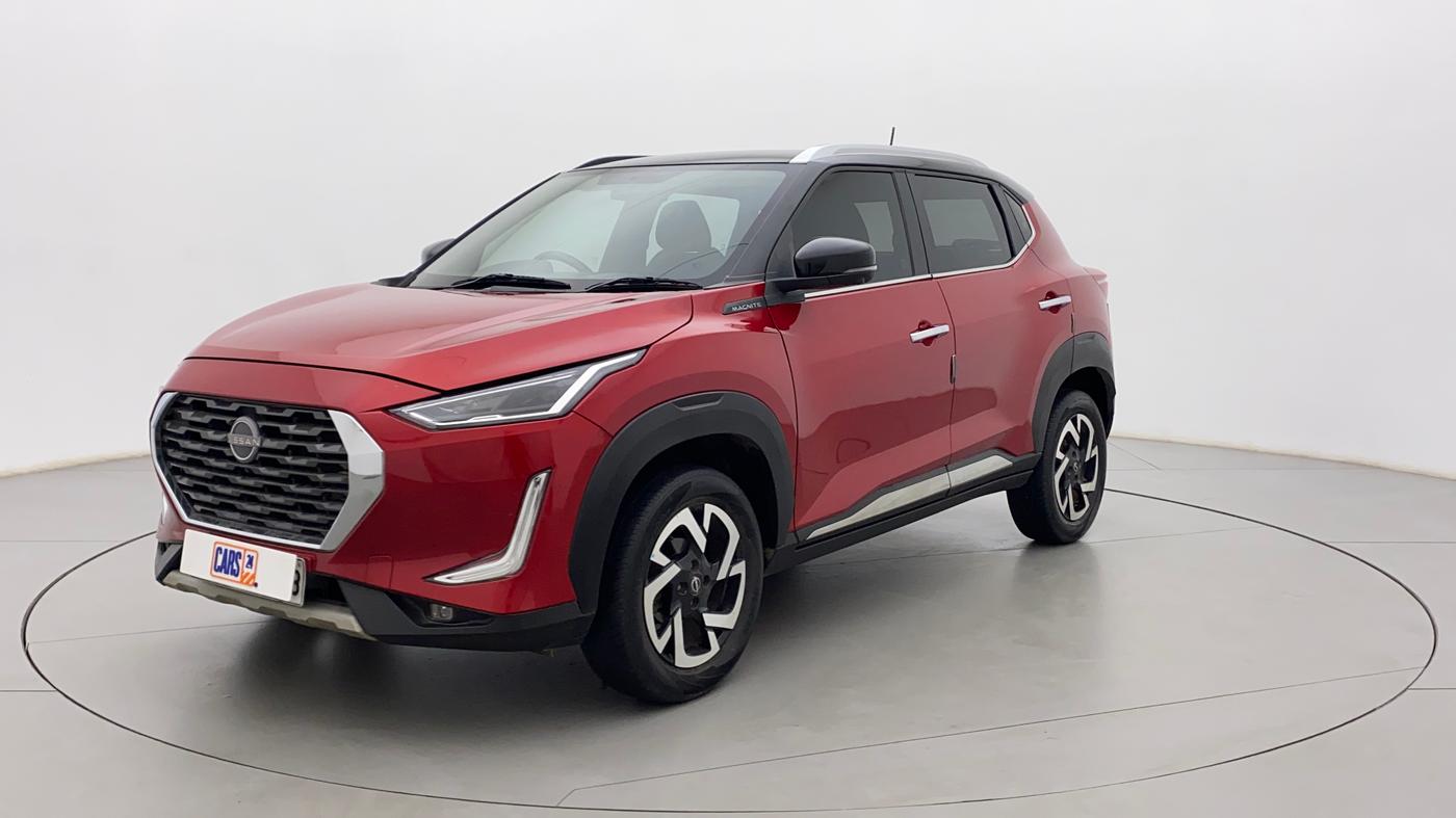 2021 Nissan MAGNITE XV PREMIUM DUAL TONE, Petrol, Manual, 27,592 km, Left Front Diagonal