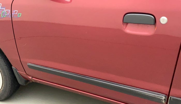 2014 Maruti Alto K10 VXI, Petrol, Manual, 49,354 km, Front passenger door - Minor scratches