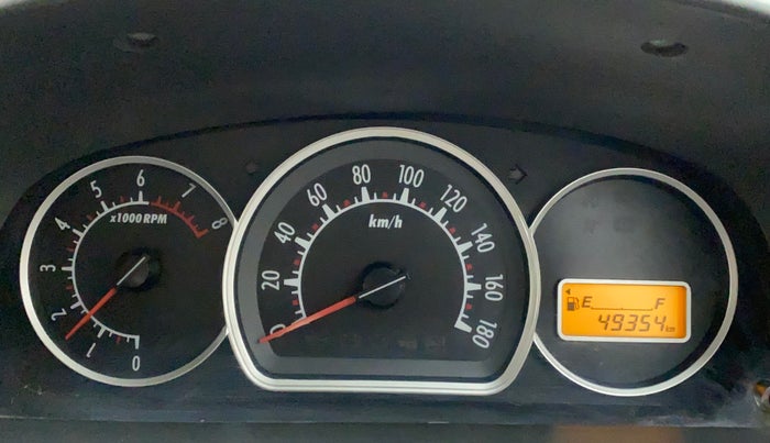 2014 Maruti Alto K10 VXI, Petrol, Manual, 49,354 km, Odometer Image