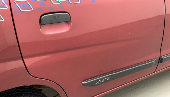 2014 Maruti Alto K10 VXI, Petrol, Manual, 49,354 km, Right rear door - Minor scratches