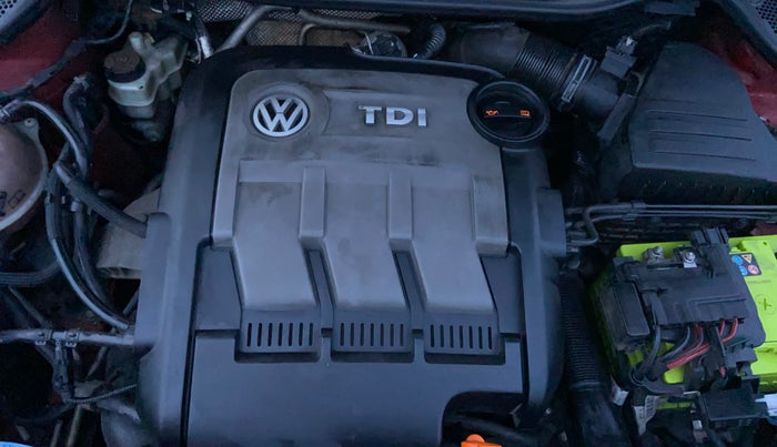 2012 Volkswagen Polo TRENDLINE 1.2L DIESEL, Diesel, Manual, 1,23,452 km, Engine View
