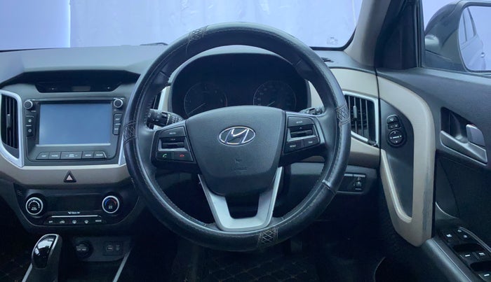 2017 Hyundai Creta SX PLUS AT 1.6 DIESEL, Diesel, Automatic, 83,178 km, Steering Wheel Close Up