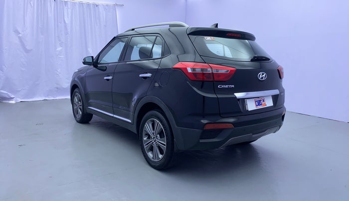 2017 Hyundai Creta SX PLUS AT 1.6 DIESEL, Diesel, Automatic, 83,178 km, Left Back Diagonal