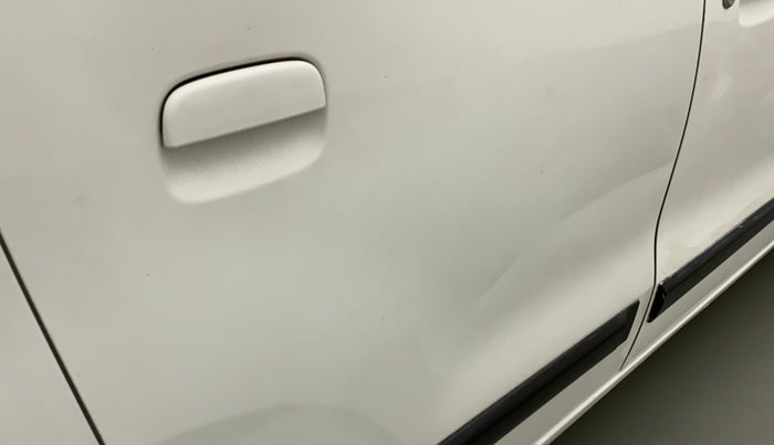 2014 Maruti Wagon R 1.0 VXI, Petrol, Manual, 1,01,391 km, Right rear door - Slightly dented