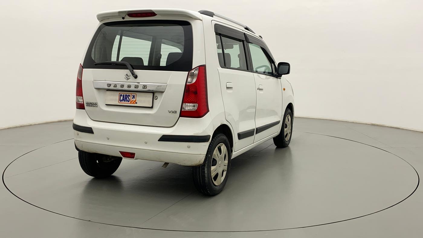 2014 Maruti Wagon R 1.0 VXI, Petrol, Manual, 1,01,391 km, Right Back Diagonal