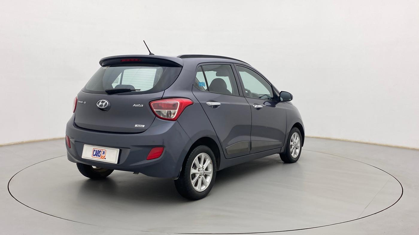2014 Hyundai Grand i10 ASTA AT 1.2 KAPPA VTVT, Petrol, Automatic, 22,890 km, Right Back Diagonal
