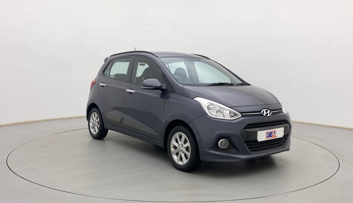2014 Hyundai Grand i10 ASTA AT 1.2 KAPPA VTVT, Petrol, Automatic, 22,890 km, Right Front Diagonal
