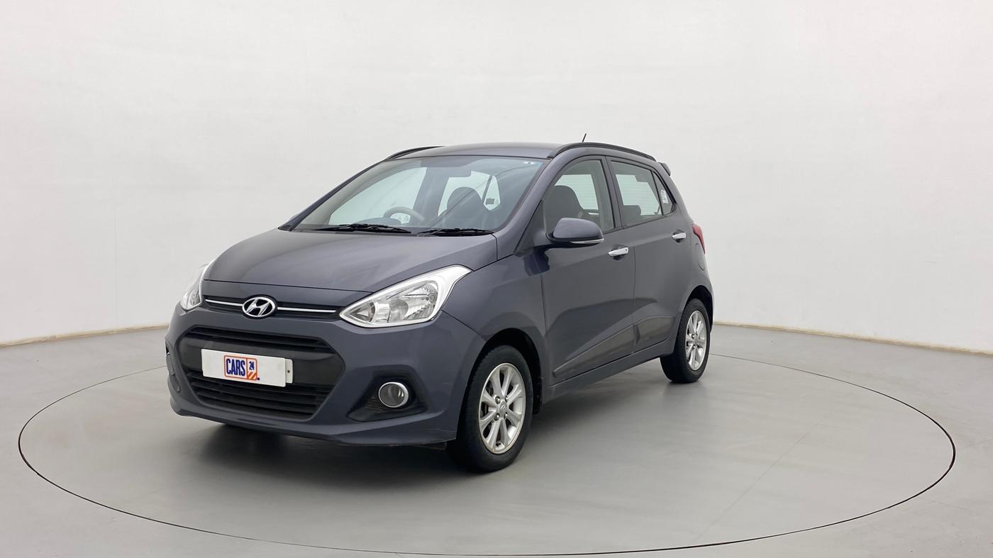 2014 Hyundai Grand i10 ASTA AT 1.2 KAPPA VTVT, Petrol, Automatic, 22,890 km, Left Front Diagonal