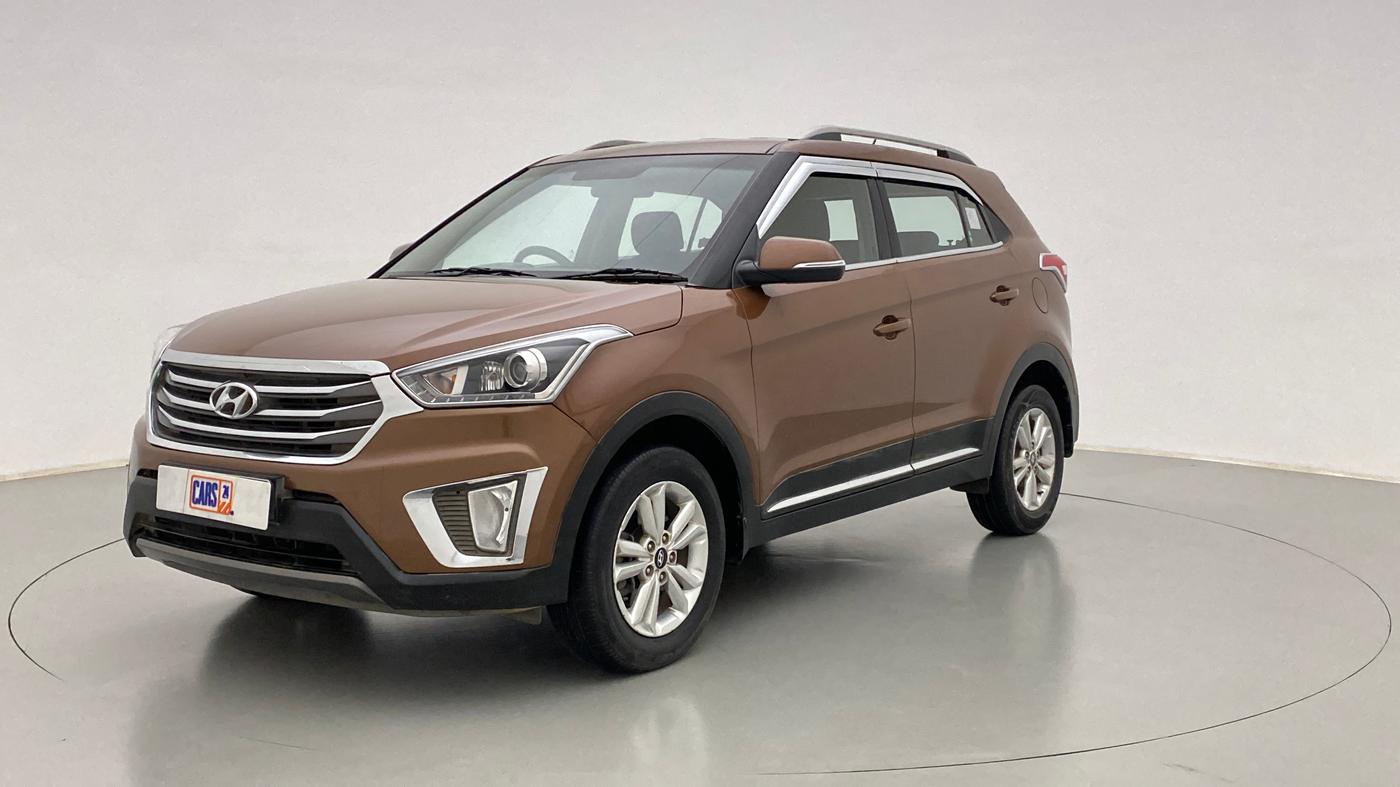 2017 Hyundai Creta 1.6 SX CRDI, Diesel, Manual, 70,608 km, Left Front Diagonal