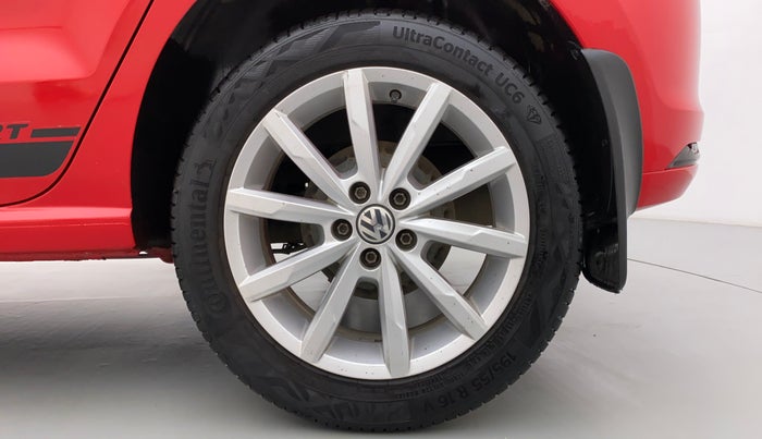 2017 Volkswagen Polo GT TSI 1.2 PETROL AT, Petrol, Automatic, 42,931 km, Left Rear Wheel